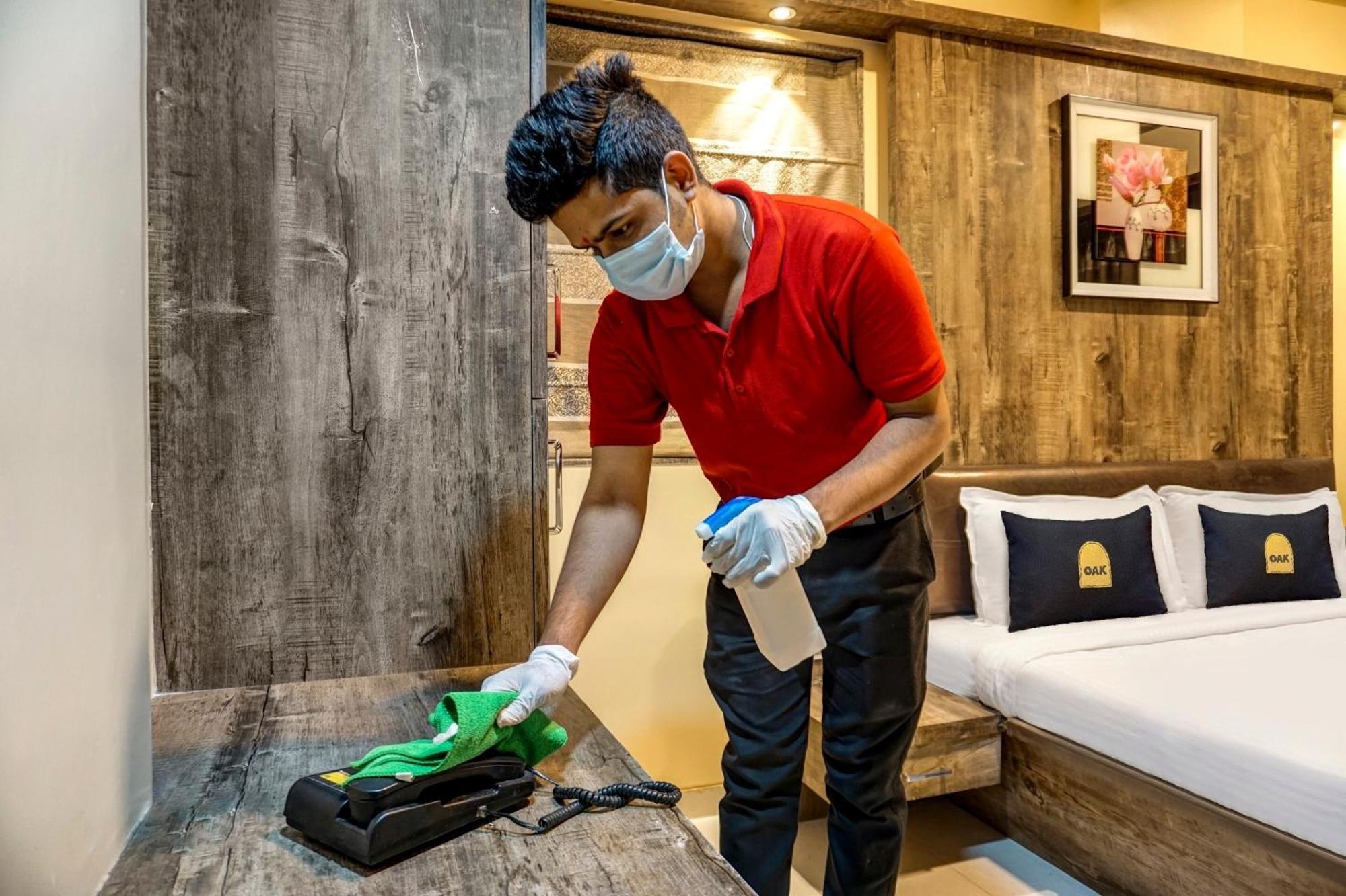 Collection O Hotel Swagath Pride Mancherāl Buitenkant foto